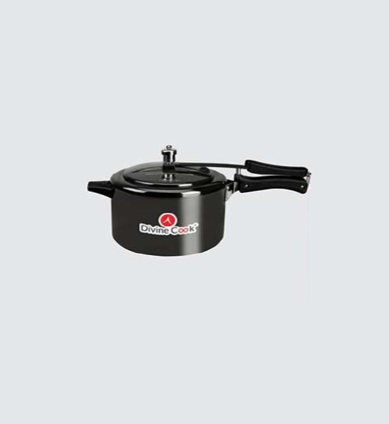 Angel Industries - Pressure Cooker - Extra Mile Model Hard Anodize Black